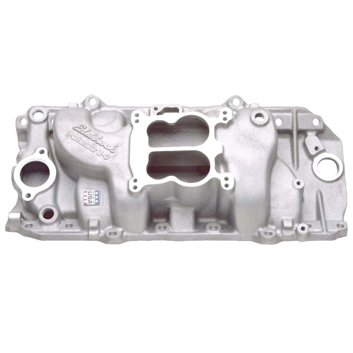 Performer 2-O Intake Manifold for 1965-90 Big-Block Chevy With Oval Port Heads
