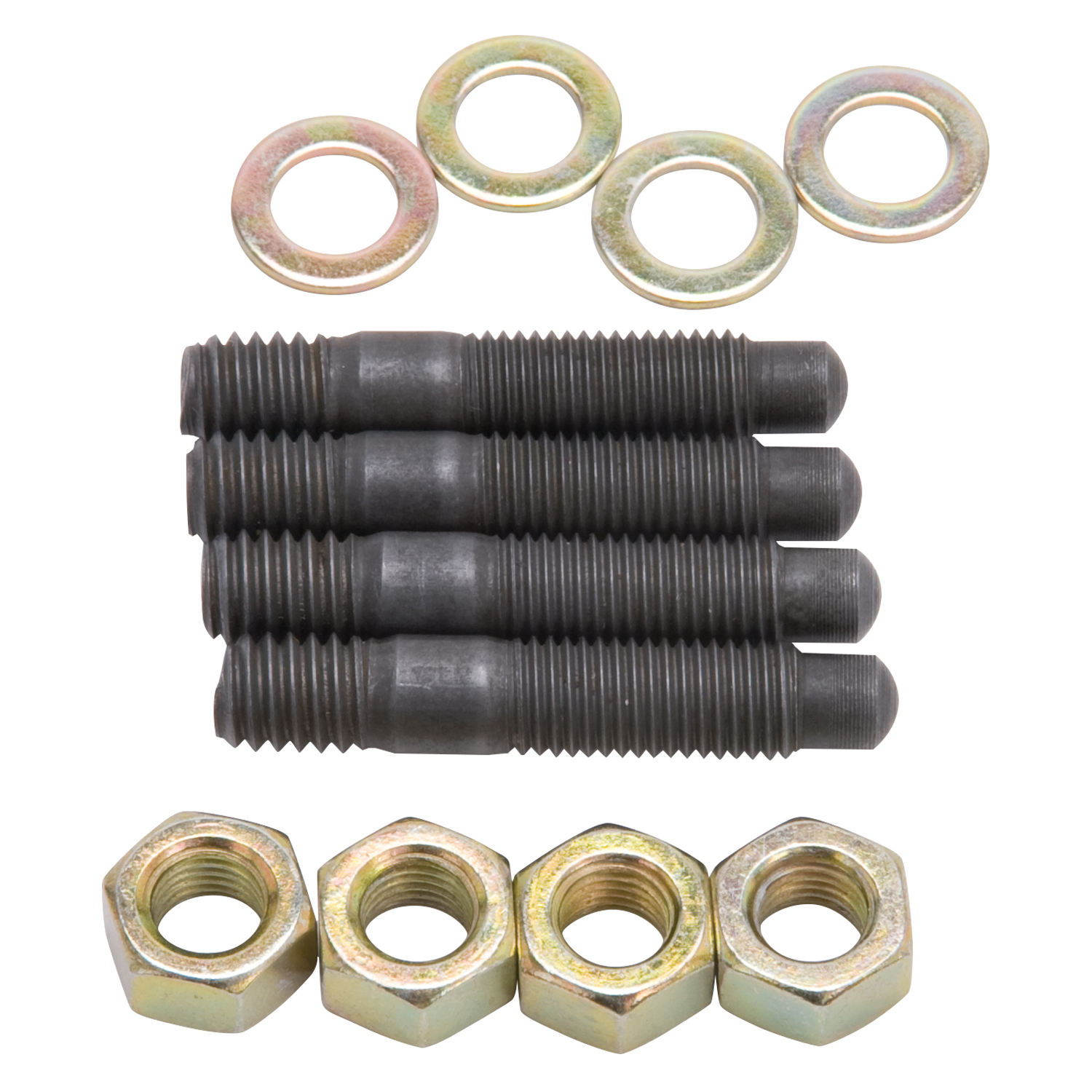 Carburetor Stud Kit Black Oxide Finish 5/16-18 x 1 1/2 inch