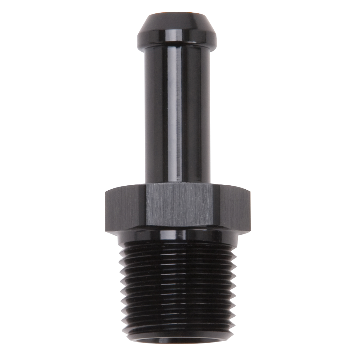 Heater Hose End Fitting - Straight with 3/8 inch NPT and 3/8 inch Barb