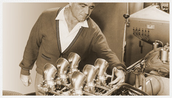 edelbrock Three-Carb Intake Manifold