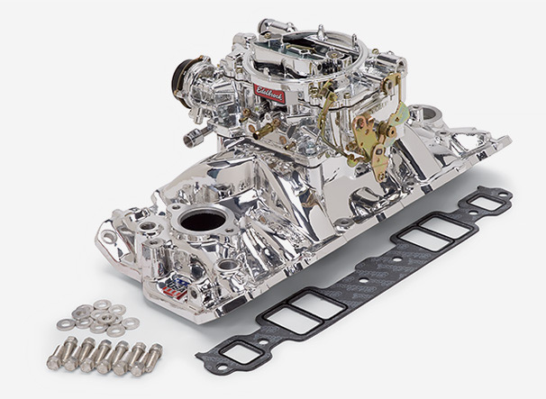 Edelbrock Manifold and Carburetor Kits