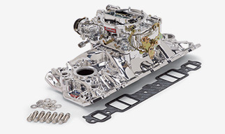 Edelbrock Manifold and Carburetors Kits